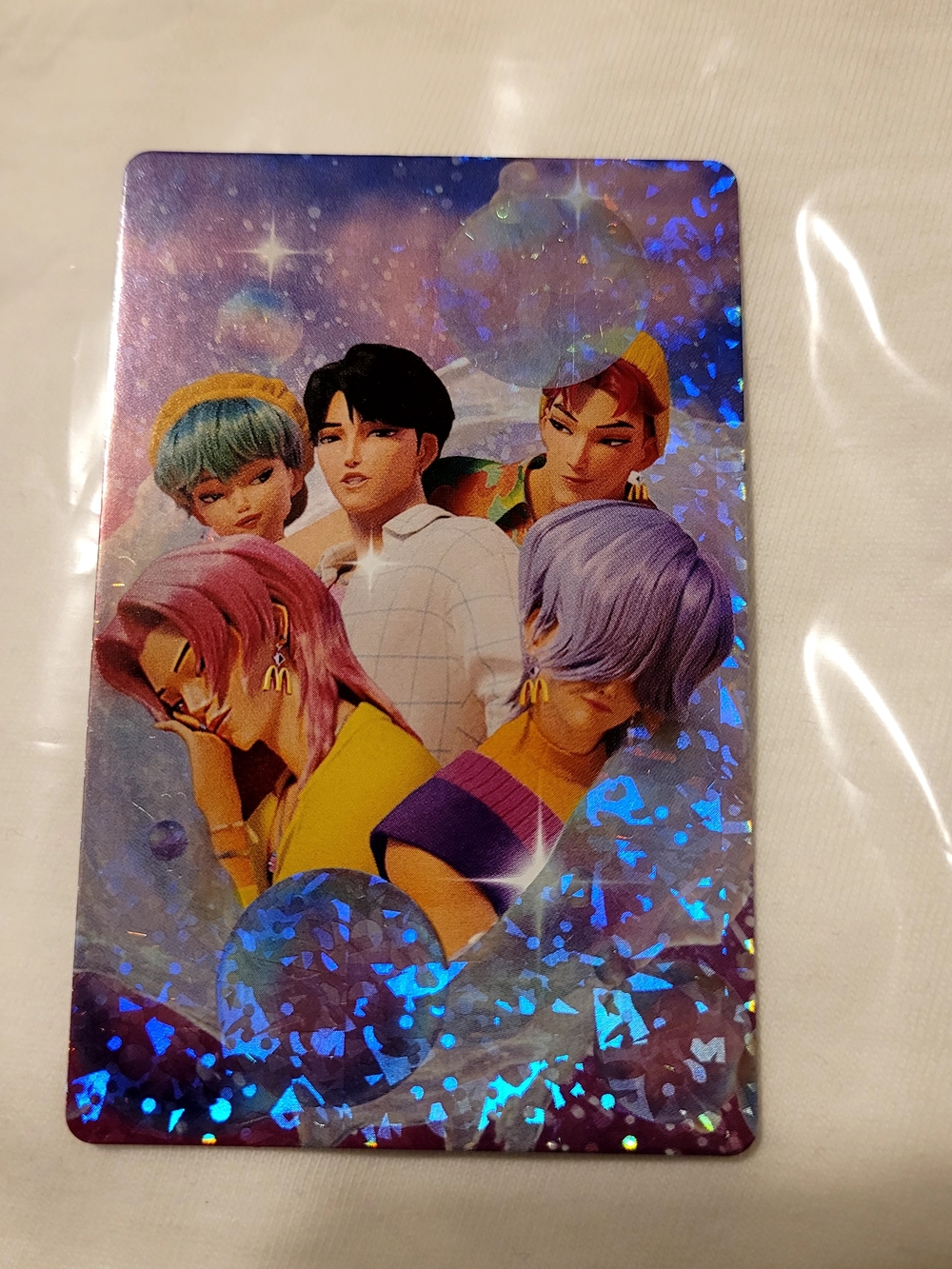 McDonald's Gold & Black Netflix K-Pop Demon Hunters Collectible Card